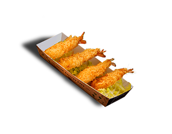 Crevettes tempuras